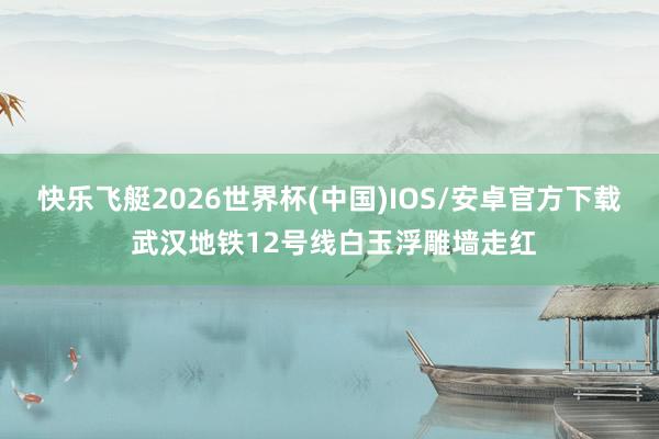 快乐飞艇2026世界杯(中国)IOS/安卓官方下载 武汉地铁12号线白玉浮雕墙走红