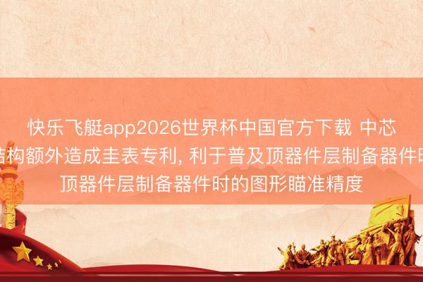 快乐飞艇app2026世界杯中国官方下载 中芯海外苦求半导体结构额外造成圭表专利， 利于普及顶器件层制备器件时的图形瞄准精度